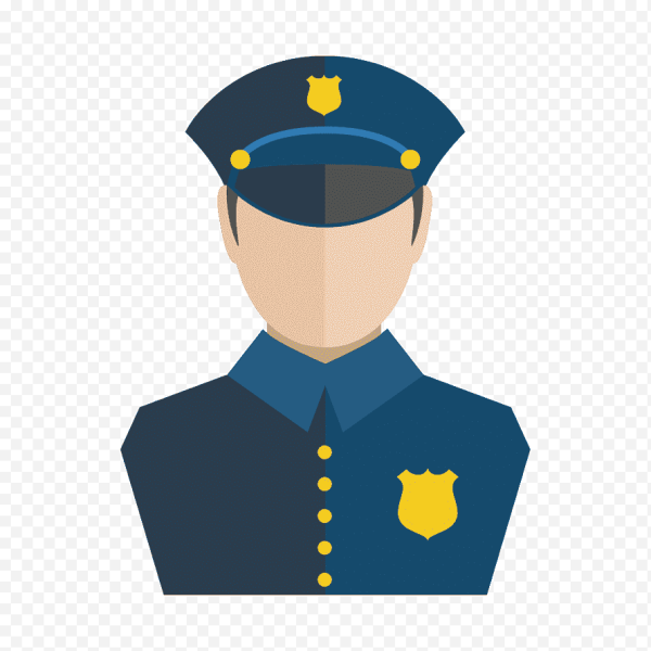 Полицейский мультяшный