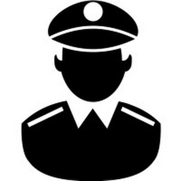 Полицейский мультяшка