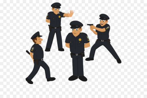 Силуэт полиция РФ