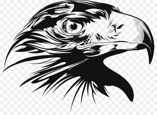 Стилизованная голова орла