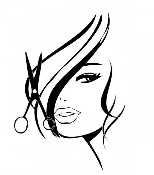 Эмблема парикмахерской