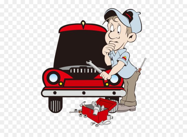 Мультяшные автомеханики