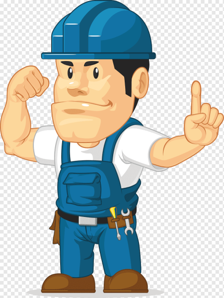 Мультипликационный персонаж Строитель