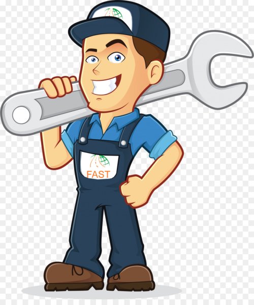 Автослесарь мультяшный