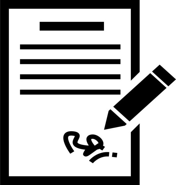 Заключение договора иконка