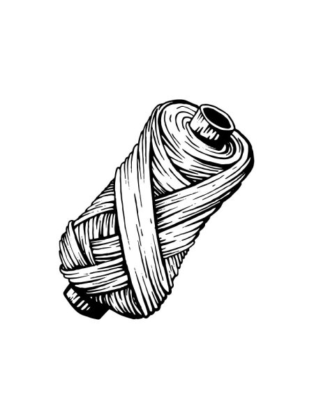 Нитки раскраска