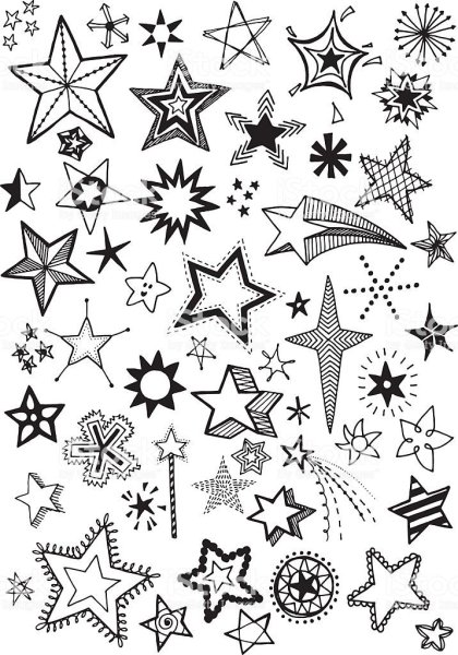 Звезда эскиз