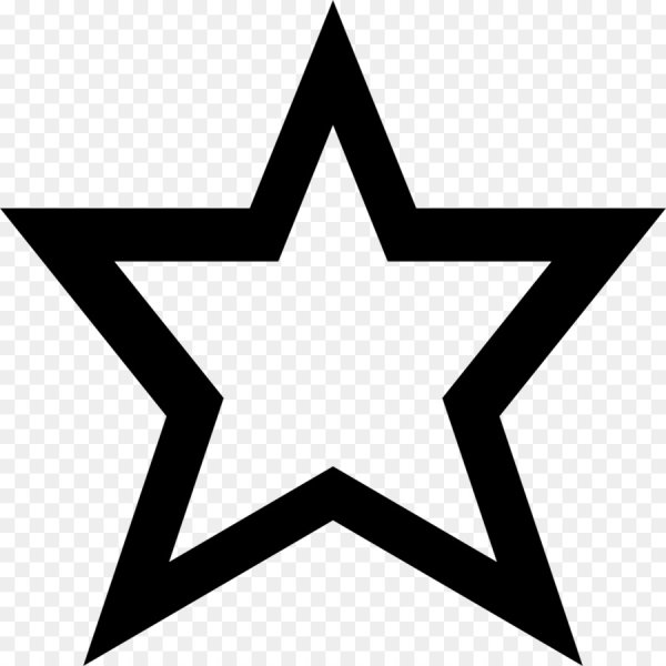 Черная пятиконечная звезда