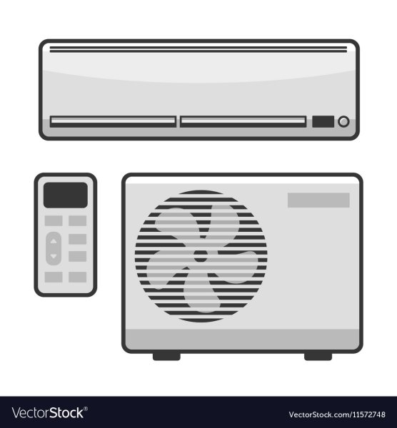 Нарисованный кондиционер