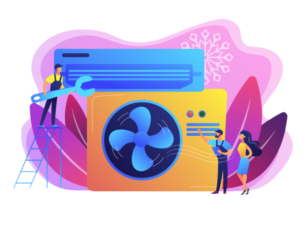 Кондиционер векторное изображение