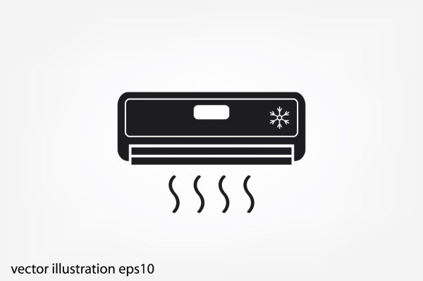 Значки вентиляции и кондиционирования