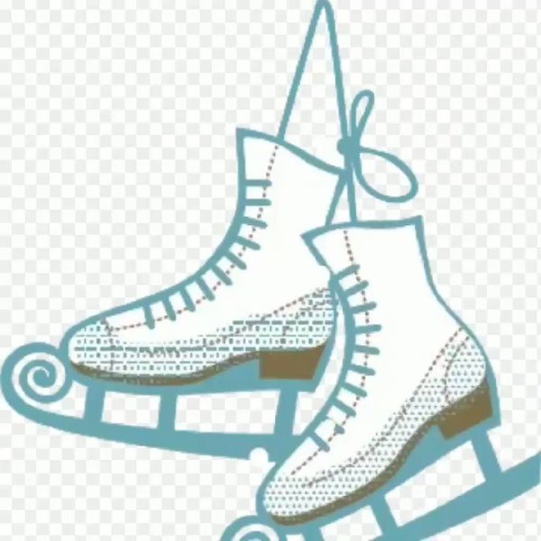 Фигурные коньки вектор