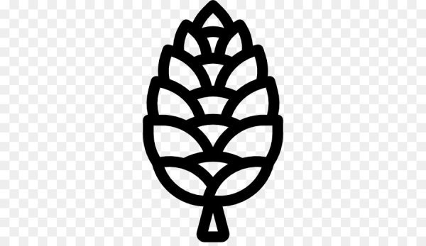 Стилизованная шишка