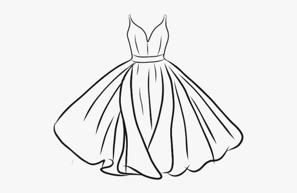 PGN рисунок платье