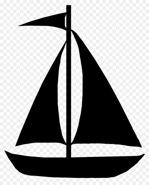 Яхта силуэт