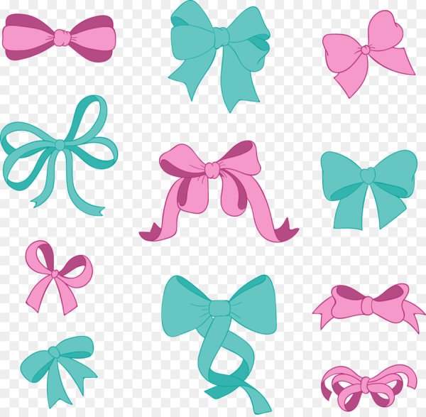 Бантики мультяшные