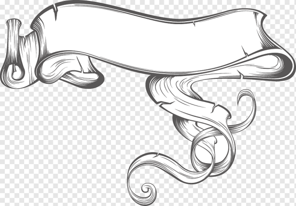 Эскиз ленты для надписи