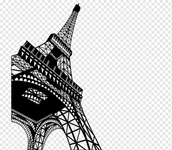 Эльфивая башня вектор