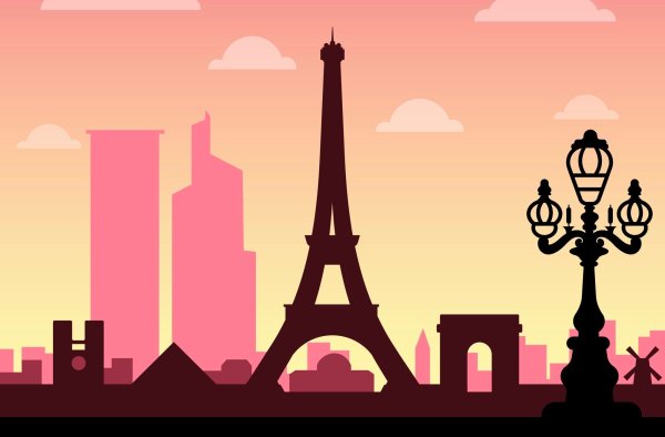 Очертания Парижа