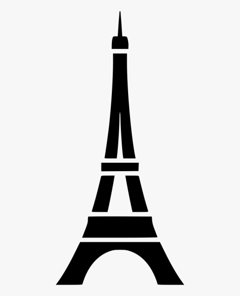 Очертания Эйфелевой башни