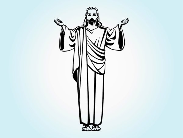 Иисус Христос вектор