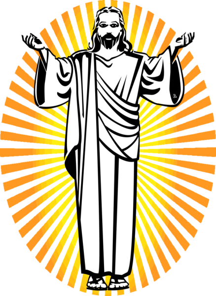 Силуэт Бога