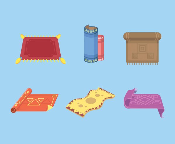 Иконки векторные ковры