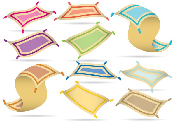 Векторная иллюстрация ковер