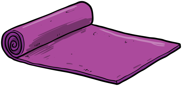 Коврик нарисованный