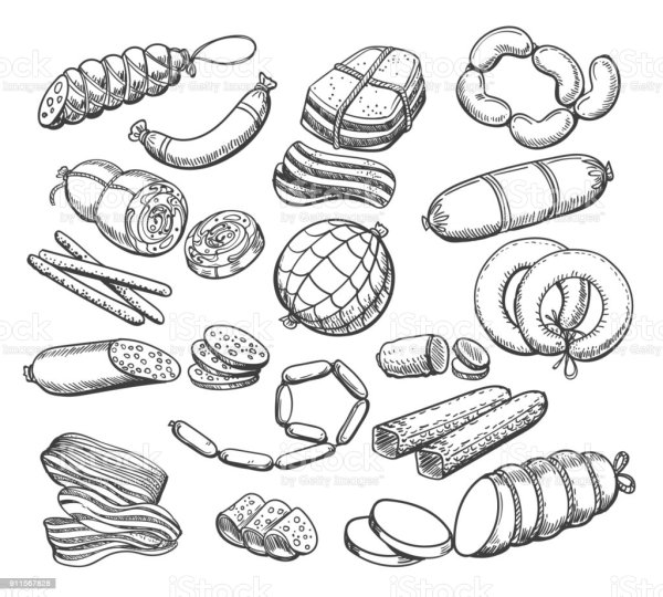 Колбаса пиктограмма