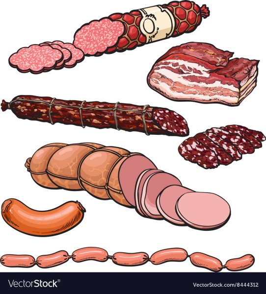 Значок колбасных изделий