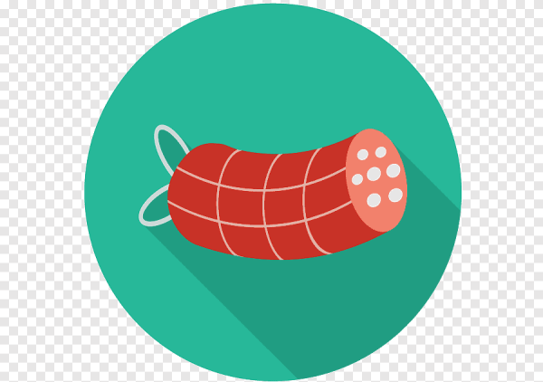 Колбаса силуэт