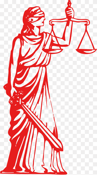 Фемида богиня правосудия в векторе