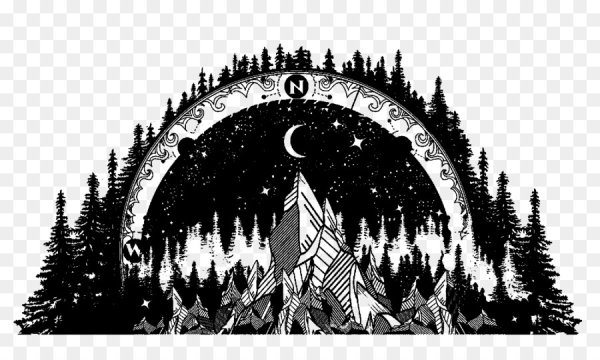 Север векторное изображение