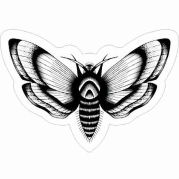 Татуировка Бражник мертвая голова