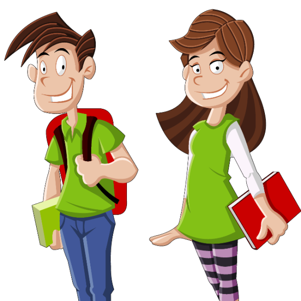 Подросток мультяшный