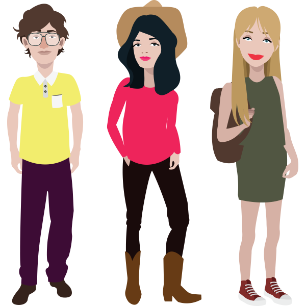 Тинейджер вектор