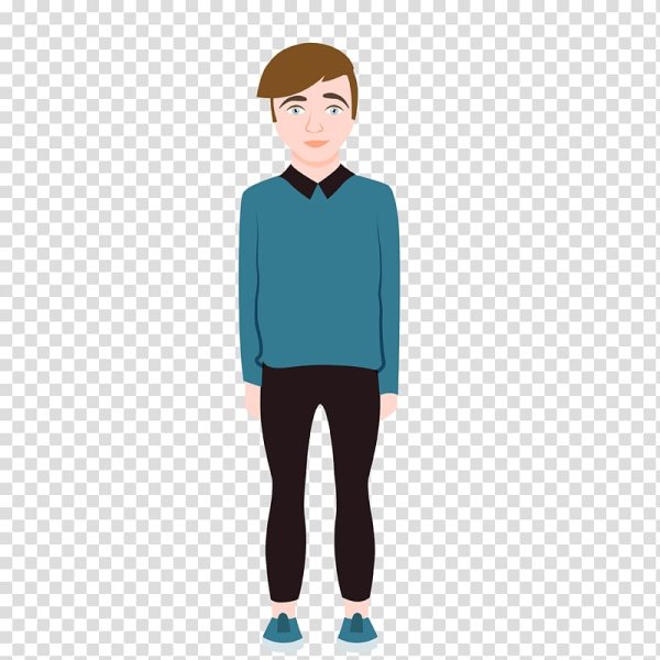 Подросток вектор