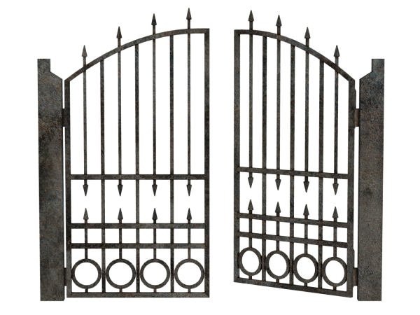 Металлические ворота