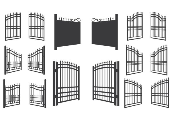 Ворота векторные