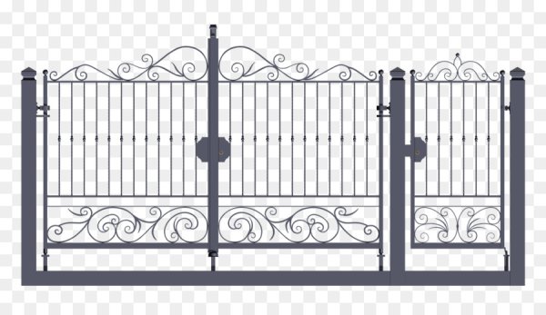 Кованые ворота в Леруа Мерлен