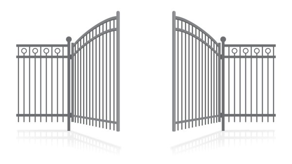 Иконка распашные ворота