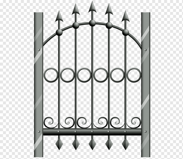 Металлические узоры для забора