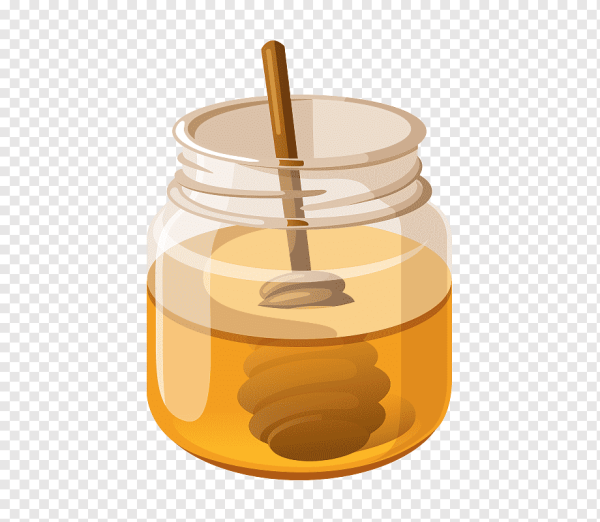 Смайлик баночка меда