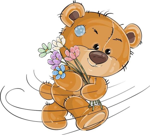 Мишка клипарт