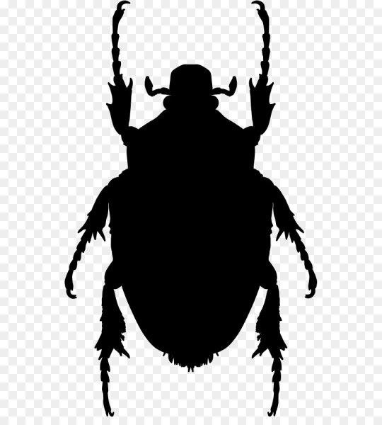 Клещ силуэт