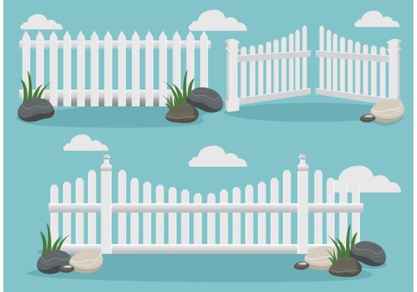 Векторный забор