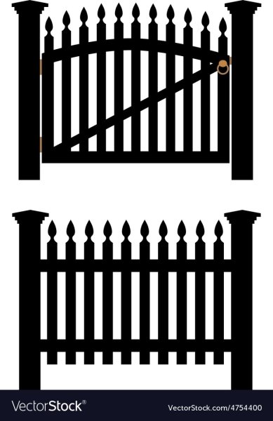 Забор рисунок