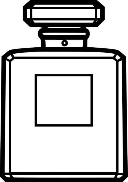 Силуэт флакона духов