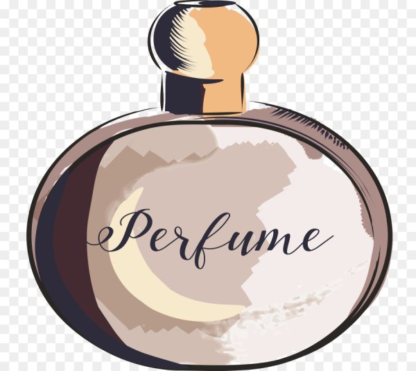 Духи нарисованные